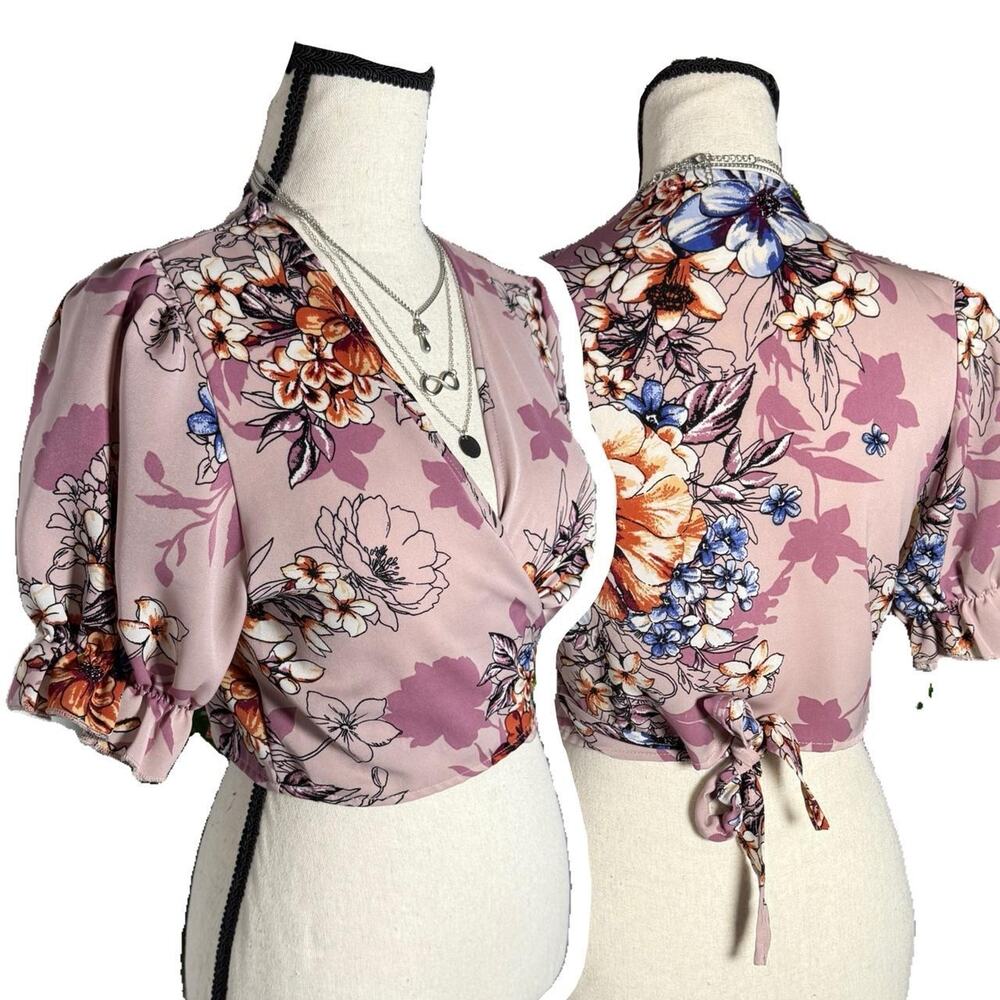 Jon Anna Floral Wrap